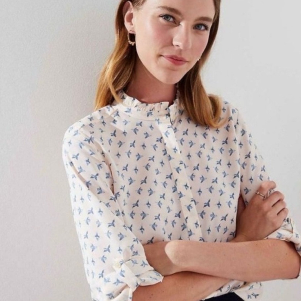 LOFT | XS | Women’s Little Birdie Blouse